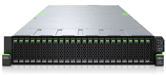 PRIMERGY RX2540 M7 ラックベースユニット (2.5インチ HDD/SSD×24)