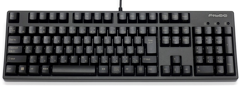 静電気耐性強化キーボード 日本語 フルサイズ 茶軸 ロゴあり