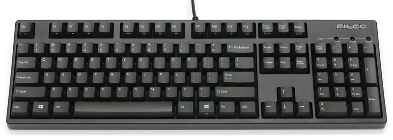 Majestouch + ASK スピードシルバー軸 英語配列