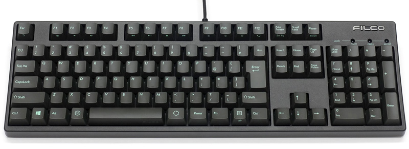 Majestouch + ASK 茶軸 日本語配列 かななし