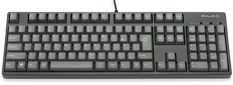 Majestouch + SGK 茶軸 日本語配列 かななし