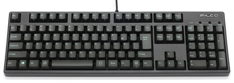 Majestouch + ASK 静音赤軸 日本語配列 かななし