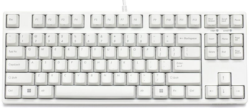 Majestouch 3 HAKUA テンキーレス 静音赤軸 英語