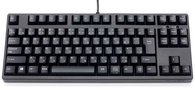 Majestouch ＋ テンキーレス 茶軸 日本語配列