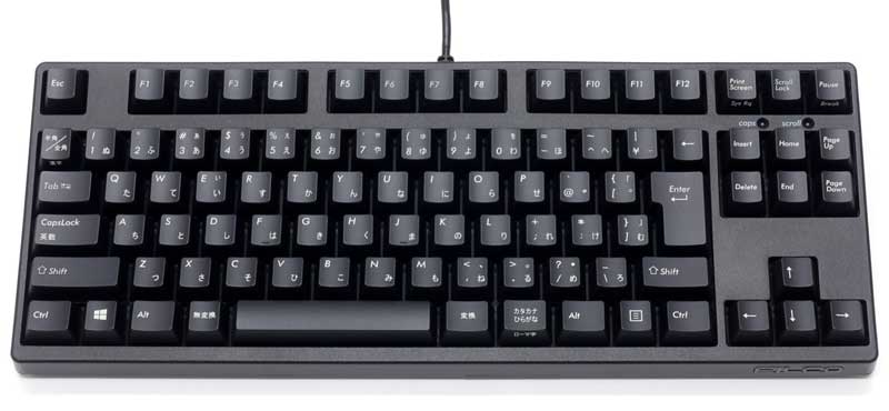 Majestouch ＋ テンキーレス 静音赤軸 日本語配列