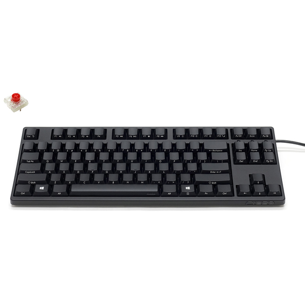 Majestouch Stingray LowProfile赤軸 テンキーレス 英語配列 US ASCII 前面印字