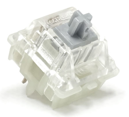 CHERRY MX2A RGB 5ピン スイッチ70個セット スピードシルバー軸