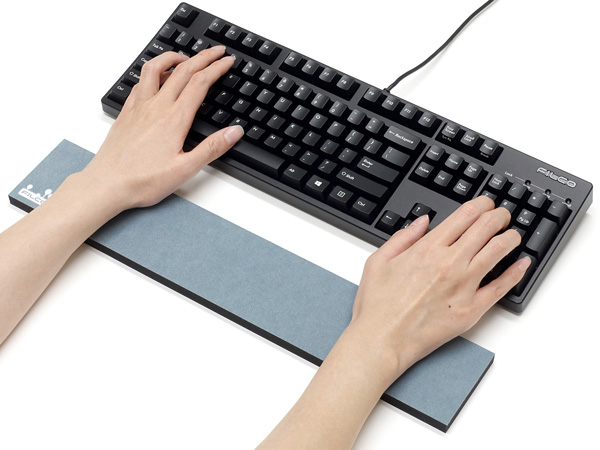 Majestouch Wrist Rest Macaron 12mm厚 Lサイズ フォレスト