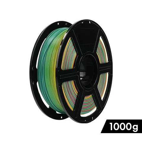 3Dプリンター用 フィラメント PLA 1000g レインボー イリディセント