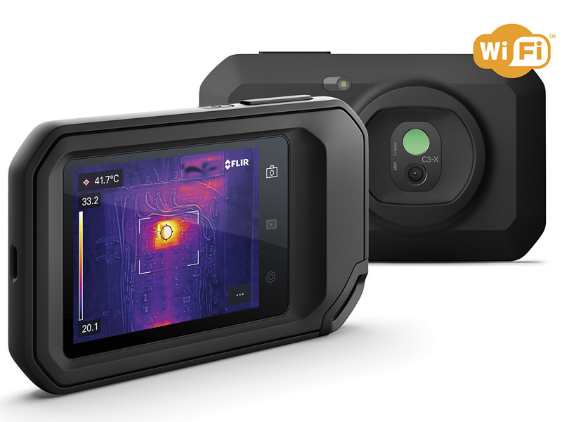 小型赤外線カメラ FLIR C3-X