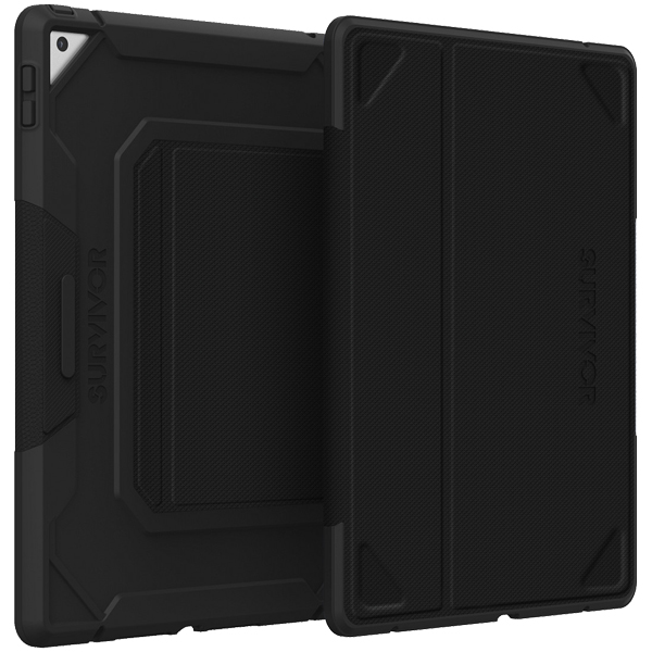Griffin - Survivor Rugged Folio for iPad ( 9th/8th/7th ) [ Black ]