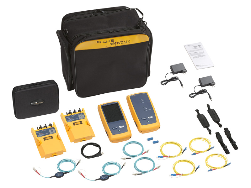 CertiFiber Pro マルチ/シングルモード4波長光損失測定キット