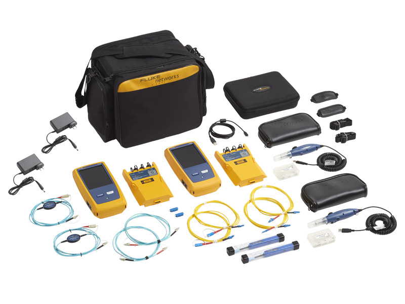 CertiFiber Pro マルチ/シングルモード4波長光損失測定キット(Fiber Inspector 付き)