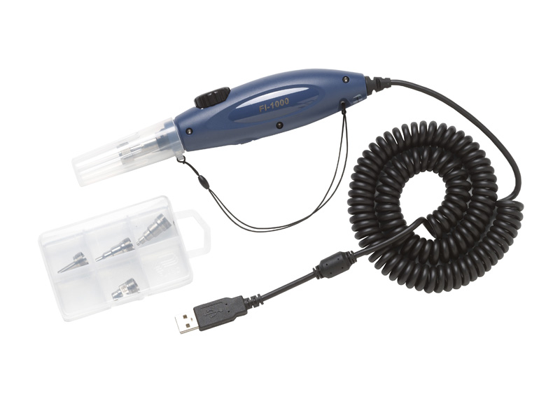 光端面検査用プローブ画像