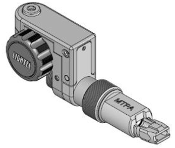 MPO/MTP APC プローブ・チップ、パッチ・コードおよびバルクヘッド用 (トランスレーター・ノブ付き）