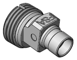 SC/APC バルクヘッド・ビデオ・プローブ・チップ