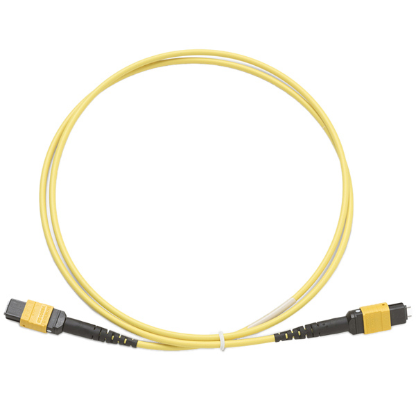 1m シングルモード・テスト・コード MPO（APCタイプ）、ピン有り/ピン無し、タイプA