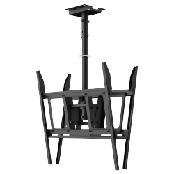 65～90V 天吊金具2 ポール長L=1500タイプ（両面）