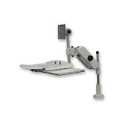 簡易ロック式アーム KVMアーム+スライドフランジベース