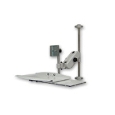 簡易ロック式アーム KVMアーム+スライド式垂直ベース(600mm)