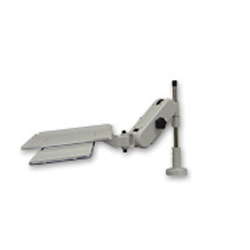 簡易ロック式アーム ノートPCアーム+スライドフランジベース