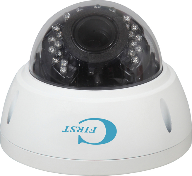 2メガピクセル赤外線バンダルドームカメラ