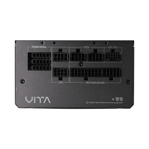 VITA GM 850W/PC電源/ATX12V V3.1 & EPS 12V V2.92規格準拠/80PLUS GOLD & Cybenetics GOLD認証/12V-2x6コネクタ装備/120mm HYBファン搭載/フルモジュラー/10年保証