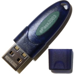 ePass2003 USB トークン（青）