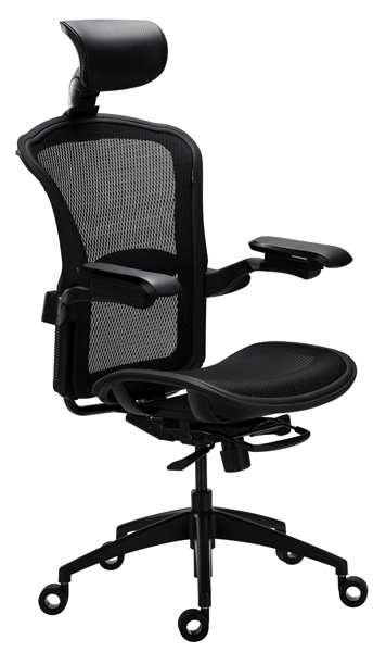 Alphaeon E5 Mesh Black/Black