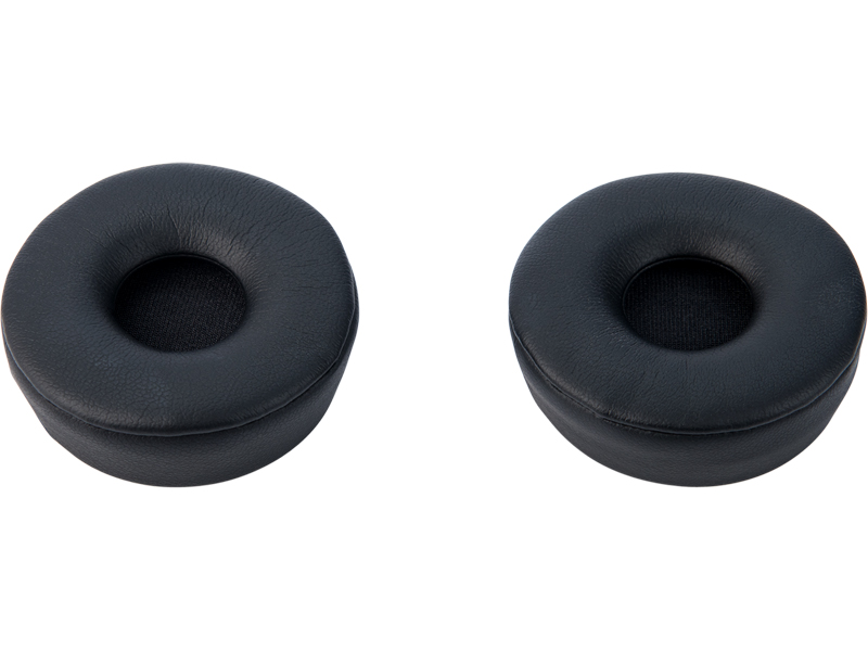 Jabra Engage 55/65/75用ブラックレザータイプイヤークッション 両耳「Jabra Engage Ear Cushion、1 pair (2 pieces) for Stereo」