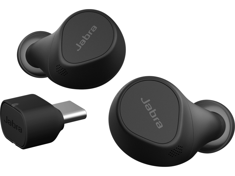 Jabra 完全ワイヤレスイヤホン型 USB-C MS認定「Jabra Evolve2 Buds USB-C MS」