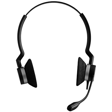 Jabra コンタクトセンター用QDヘッドセット 両耳「Jabra BIZ 2300 QD Duo」