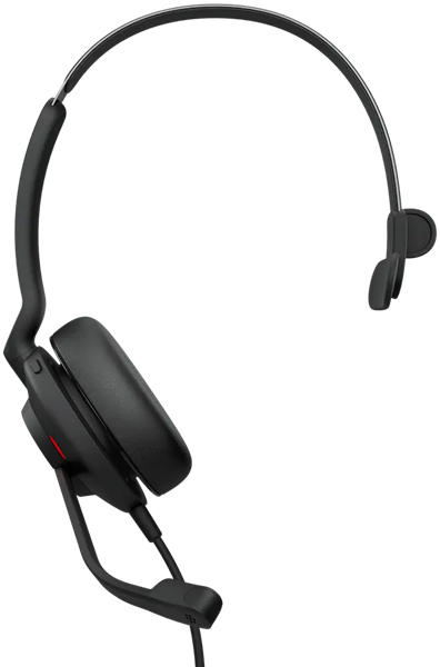 Jabra USBヘッドセット USB-C/A 片耳 MS認定「Jabra Evolve2 30 SE MS Mono USB C/A」