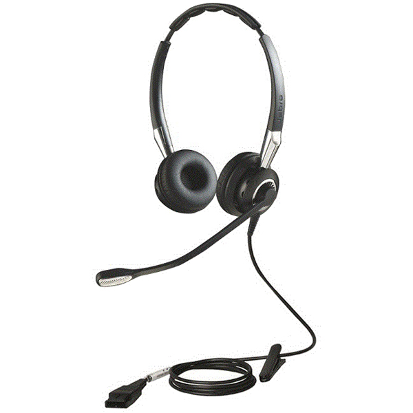 Jabra コンタクトセンター用QDヘッドセット 両耳「Jabra BIZ 2400II QD Duo UNC」
