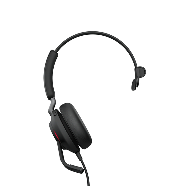 Jabra USBヘッドセット USB-C/A 片耳 MS認定「Jabra Evolve2 40 SE MS Mono USB C/A」