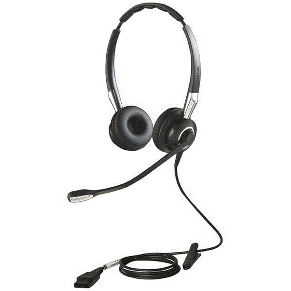 Jabra コンタクトセンター用QDヘッドセット 両耳 「Jabra BIZ 2400II QD Duo NC W」