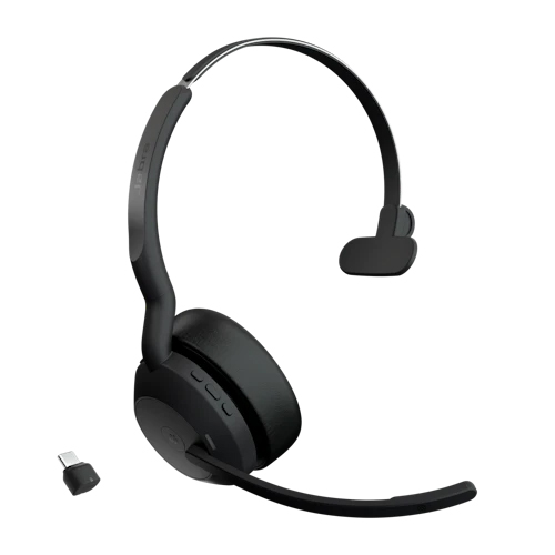 Jabra 無線ヘッドセット USB-C 片耳 MS認定「Jabra Evolve2 55 Link380c/390c MS Mono」