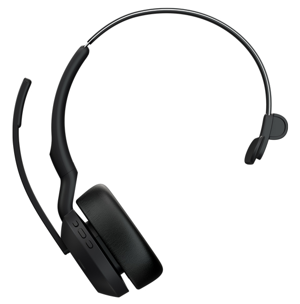 Jabra 無線ヘッドセット USB-A 片耳 MS認定「Jabra Evolve2 55 Link380a/390a MS Mono」