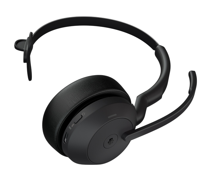 Jabra 無線ヘッドセット USB-A 片耳 MS認定「Jabra Evolve2 55 Link380a/390a MS Mono」