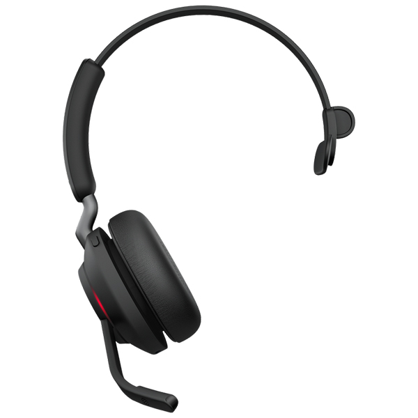 Jabra 無線ヘッドセット USB-C 片耳 UC認定 「Jabra Evolve2 65 UC Mono USB-C Black」