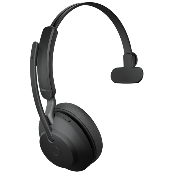 Jabra 無線ヘッドセット USB-C 片耳 UC認定 「Jabra Evolve2 65 UC Mono USB-C Black」