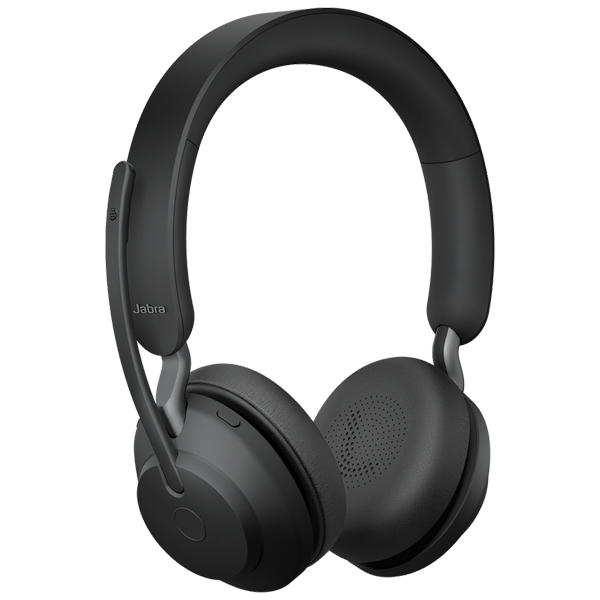 Jabra 無線ヘッドセット USB-C 両耳 UC認定 「Jabra Evolve2 65 UC Stereo USB-C Black」