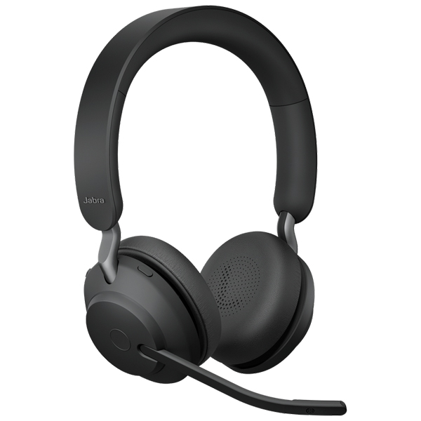 Jabra 無線ヘッドセット USB-C 両耳 UC認定 「Jabra Evolve2 65 UC Stereo USB-C Black」