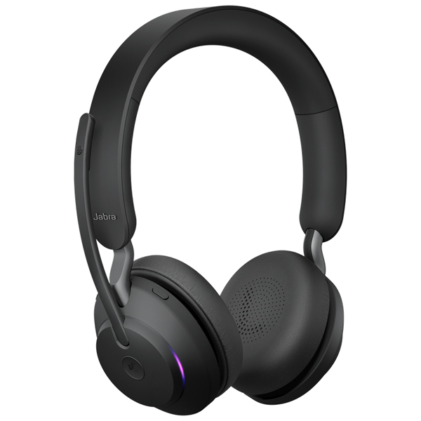 Jabra 無線ヘッドセット USB-A 両耳 MS認定 「Jabra Evolve2 65 MS Stereo USB-A Black」