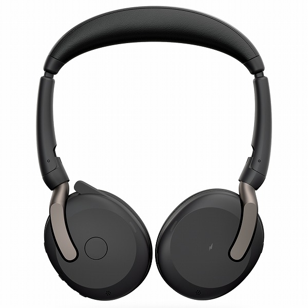 Jabra 無線ヘッドセット 折りたたみ式 USB-A 両耳 UC認定 「Jabra Evolve2 65 Flex Link380a/390a UC Stereo」