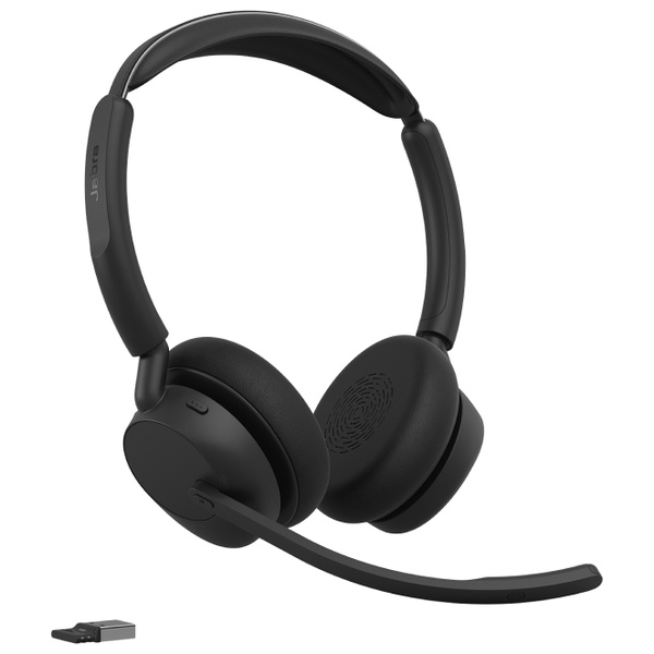 Jabra 無線ヘッドセット USB-A 両耳 MS認定 「Jabra Evolve3 45 MSStereo LINK 390a」