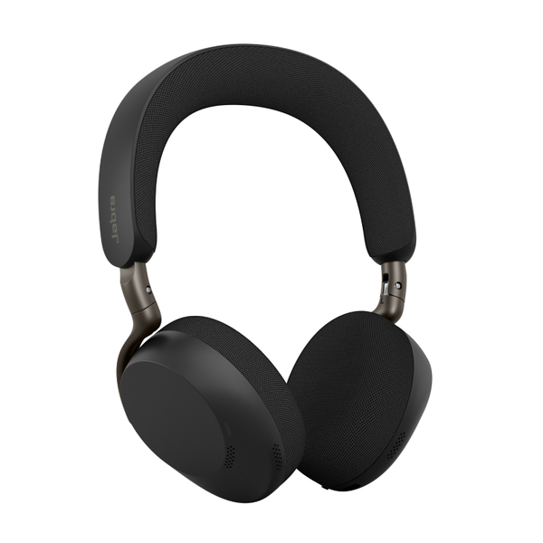 Jabra 無線ヘッドセット USB-A 両耳 MS認定 充電パッド付「Jabra Evolve3 75 MS Link390a Black WLC Chrg」