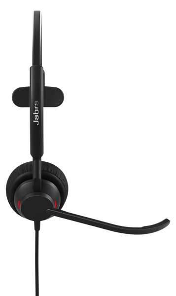 Jabra コンタクトセンター用USBヘッドセット USB-C/A 片耳 MS認定 コントロールユニット付「Jabra Engage 40 Inline Link MS Mono USB C/A」