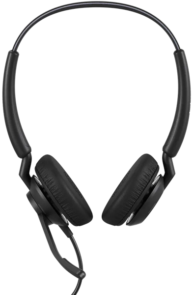 Jabra コンタクトセンター用USBヘッドセット USB-C/A 両耳 MS認定 コントロールユニット付「Jabra Engage 40 Inline Link MS Stereo USB C/A」
