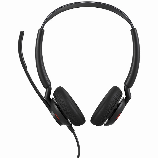 Jabra コンタクトセンター用ヘッドセット USB-A 両耳 UC認定 コントロールユニット付「Jabra Engage 50 II - (Engage 50 II Link) USB-A UC Stereo」